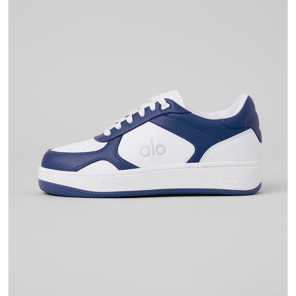 ALO Yoga Blue and White Athletic Shoes Sleek Design - New in Box - Never Worn